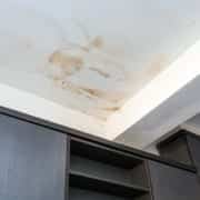 What to do about a water stain on the ceiling